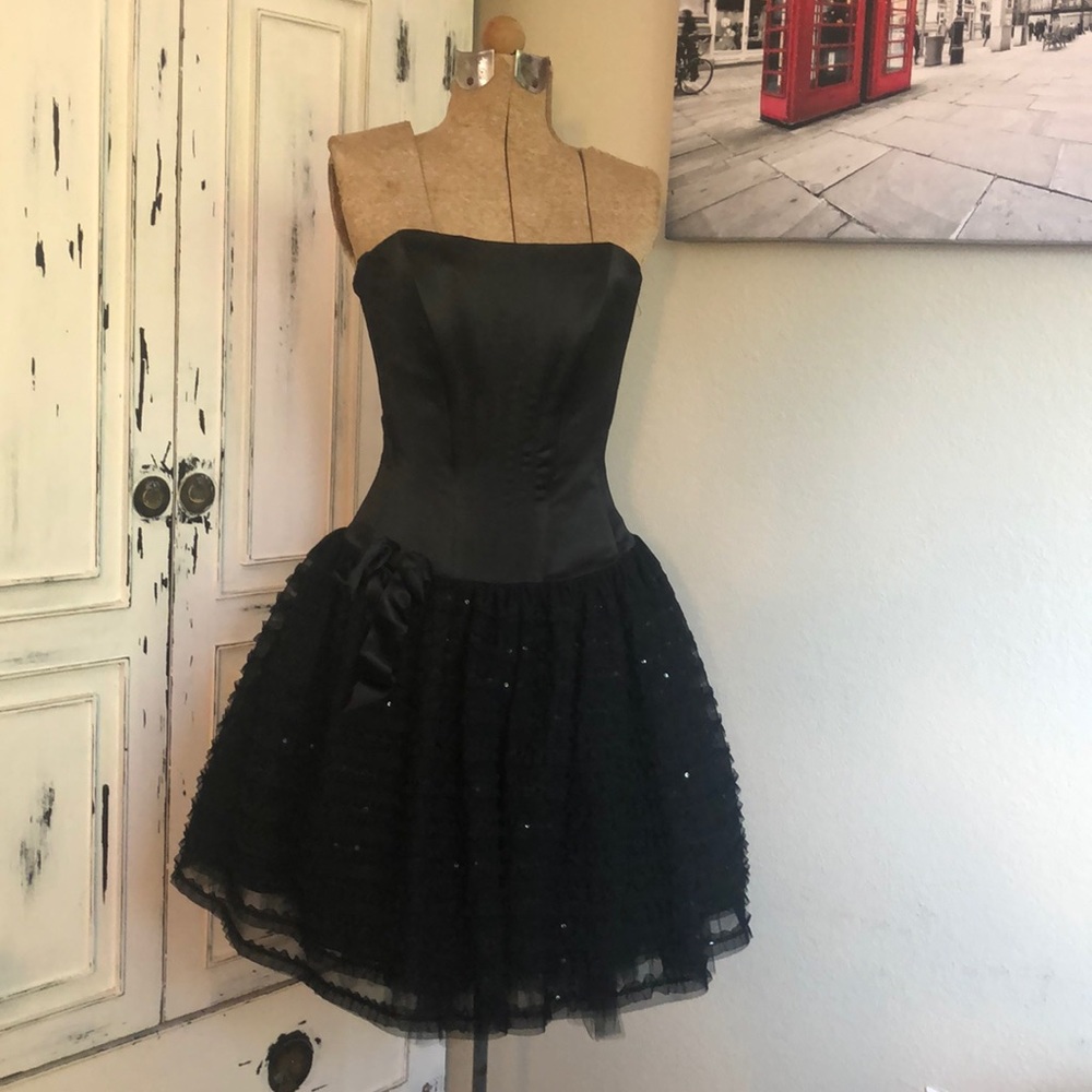 Jessica McClintock dress formal prom sparkle